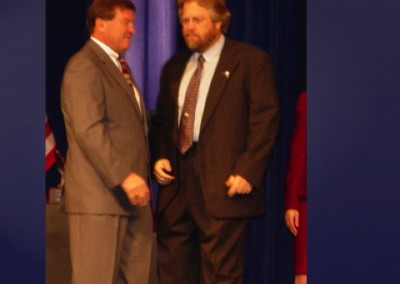 Dave Jones Receives Eagle Award 2003